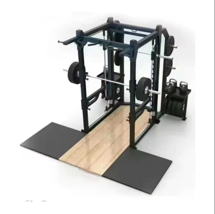 Attrezzatura da palestra domestica multifunzionale Pull Up Bar Puleggia Cavo Smith Machine Squat Rack