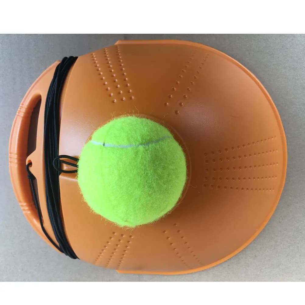 Set Allenatore da Tennis Portatile con Ritorno Automatico della Palla, Ausilio per l'Allenamento per Principianti e Giocatori Intermedi, Inodore e Resistente all'Usura