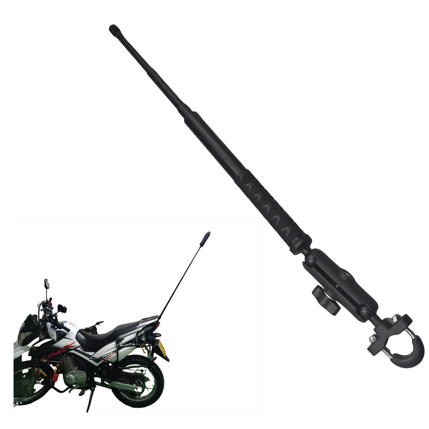 Moto Moto Bici Invisibile Selfie Stick Monopiede Manubrio Staffa di Montaggio per GoPro Max 9 Insta360 One R X2 Accessori Della Macchina Fotografica