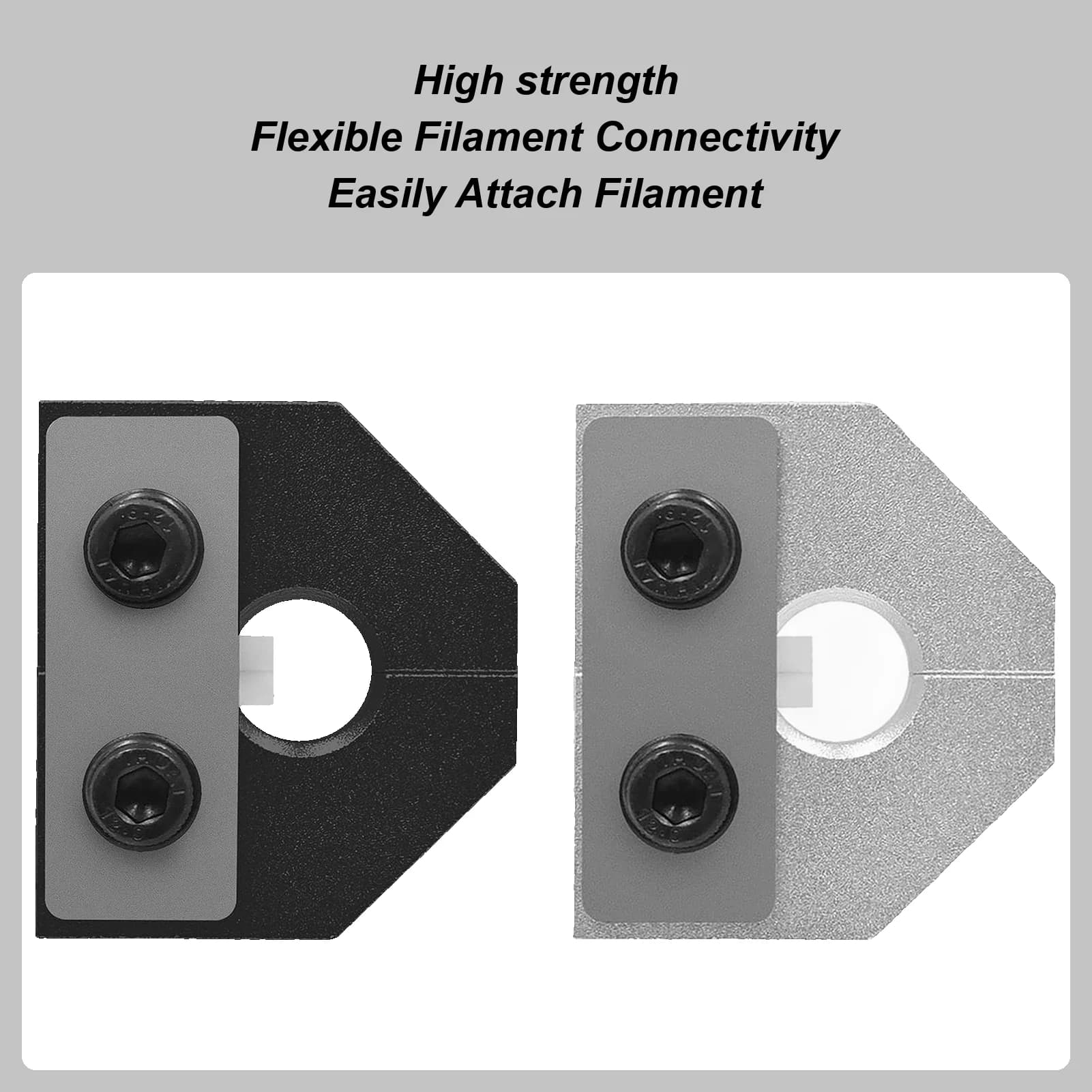 1.75mm P-LA ABS PETG Consumption sensor 3D Printer Accessories Filament Welding Connector Aluminum Filament Tool