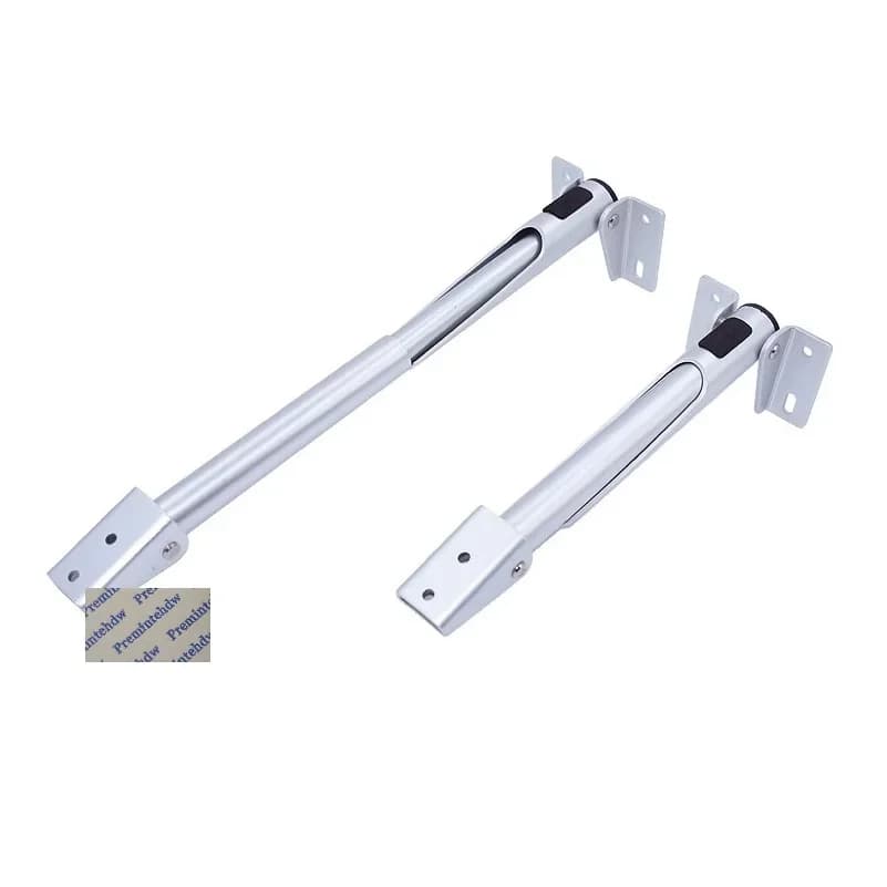 2 Pezzi Supporto Telescopico Pieghevole in Alluminio per Estensione Tetto RV Yacht Camper