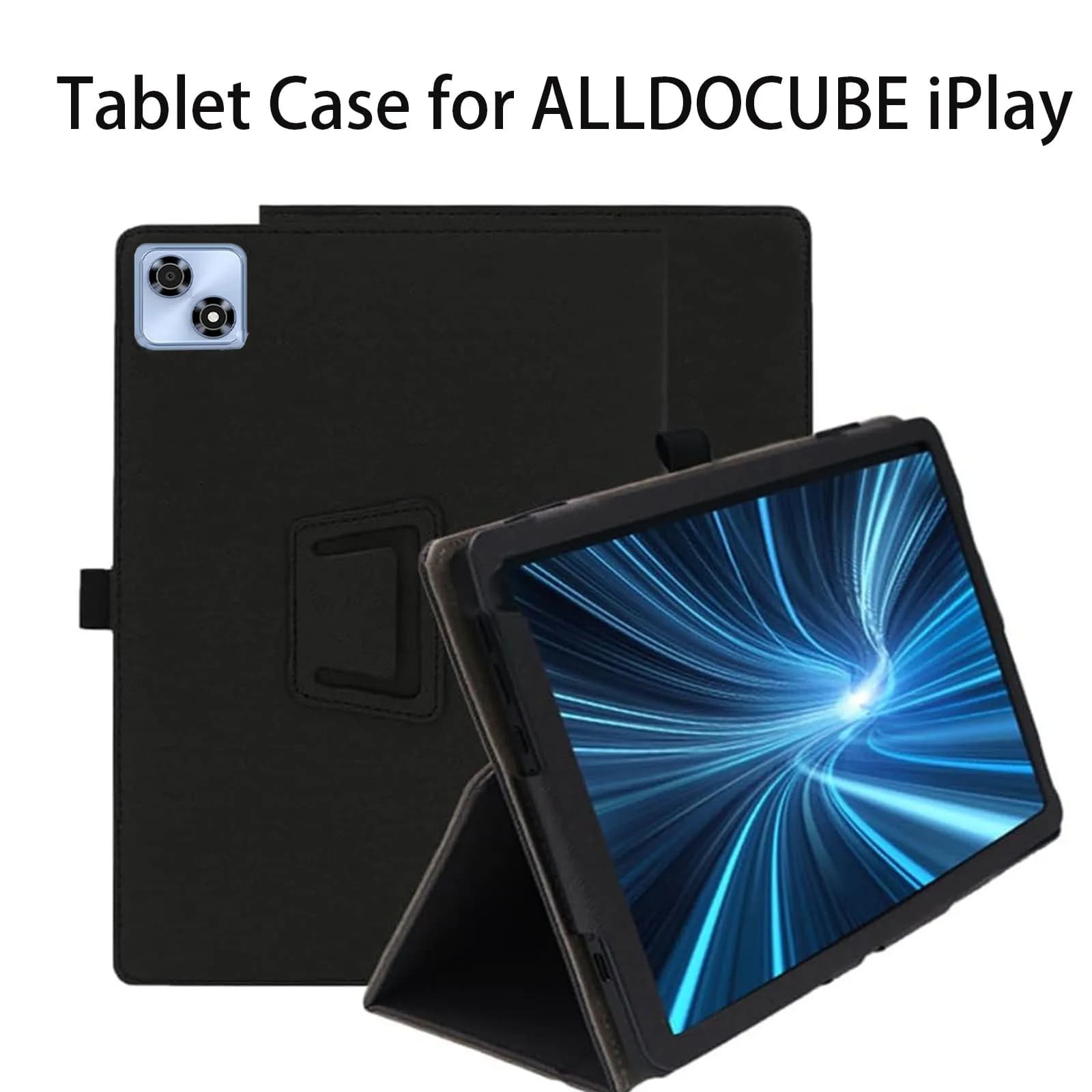 Custodia per tablet per ALLDOCUBE iPlay 70E Custodia protettiva da 11 pollici con funzione di supporto Custodia antiurto per tablet nuova (materiale in pelle PU)