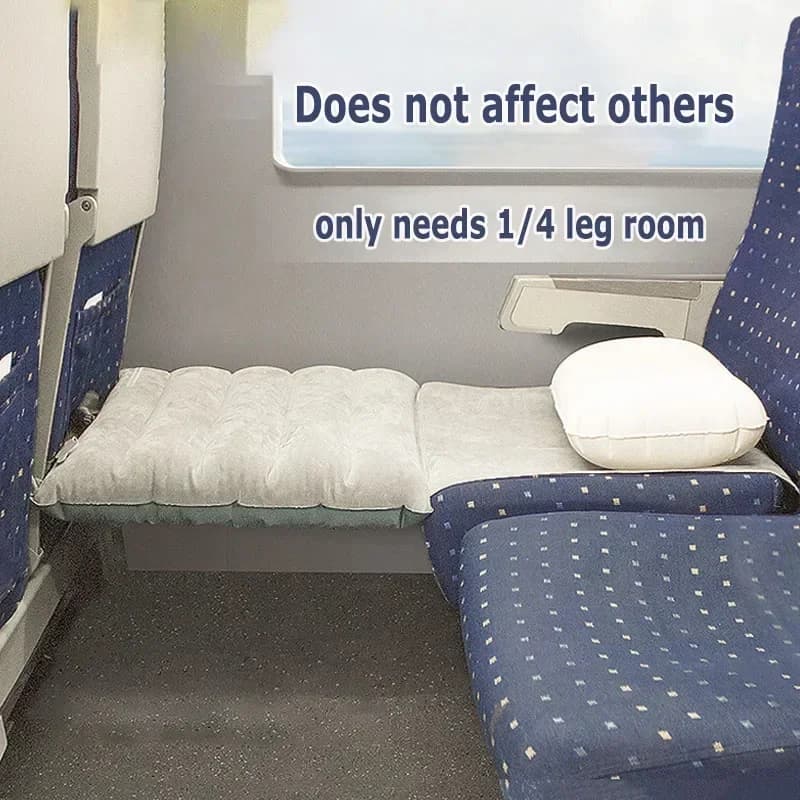 Poggiapiedi regolabile amaca auto treno aereo viaggio letto gonfiabile campeggio auto accessori aria materasso auto portatile per bambini