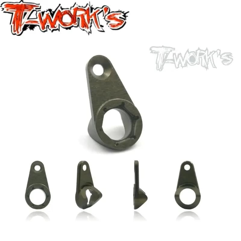Originale T funziona TO-178 7075-T6 Rivestimento duro Alum.Steering Servo Saver (Per Serpent Natrix 748/TQ/WC) Parte Rc