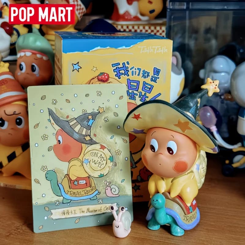 2025 POP MART We Are Twinkle Twinkle Series Blind Box Guess Bag Mystery Box Anime Figure Ornamento da Scrivania Giocattolo Bambola Regalo di Compleanno