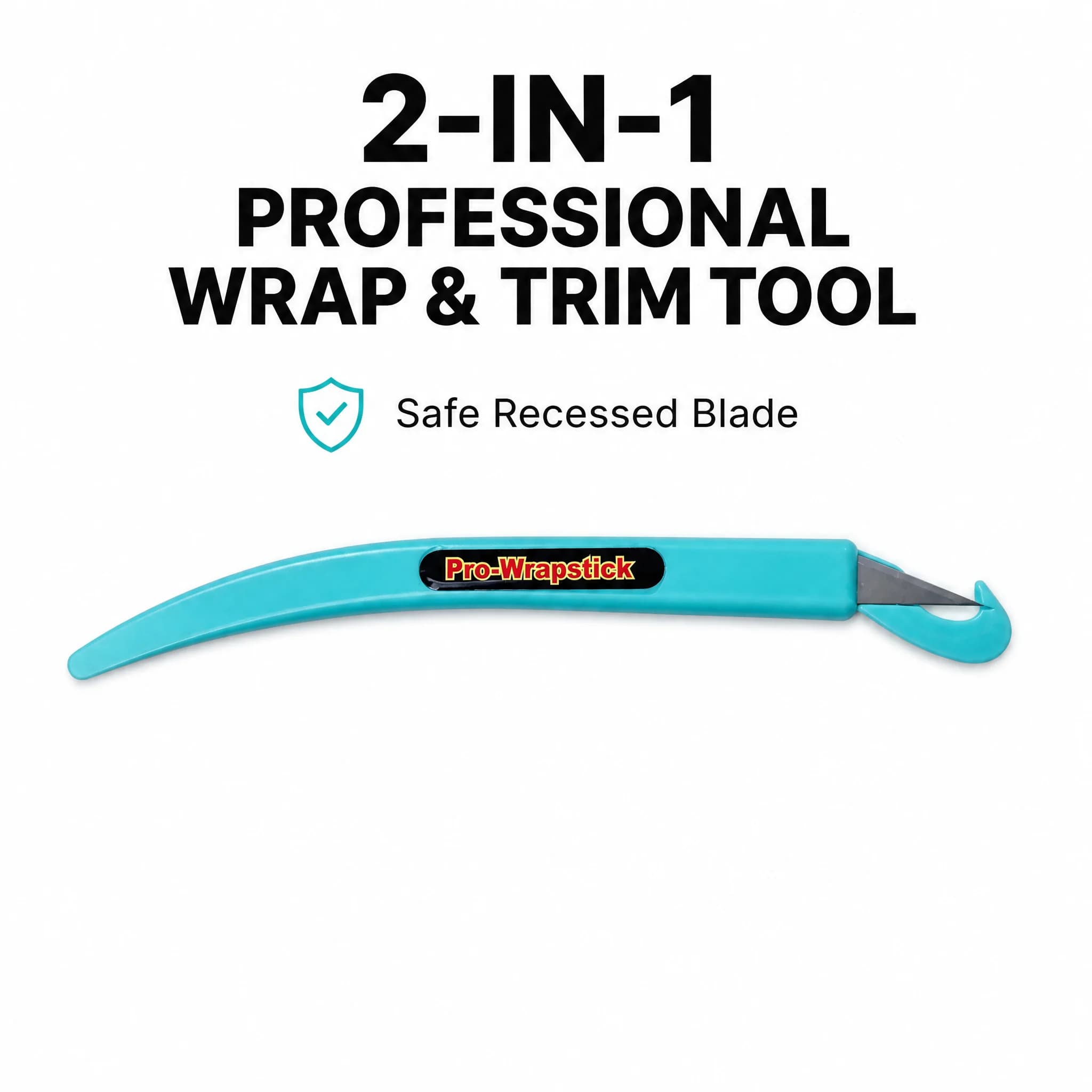 Car Vinyl Wrap Tool Kit with Recessed Safety Blade Cutter And Precision Tucking Squeegee Pen-Shaped Trimmer for PPF Tint Film Ap