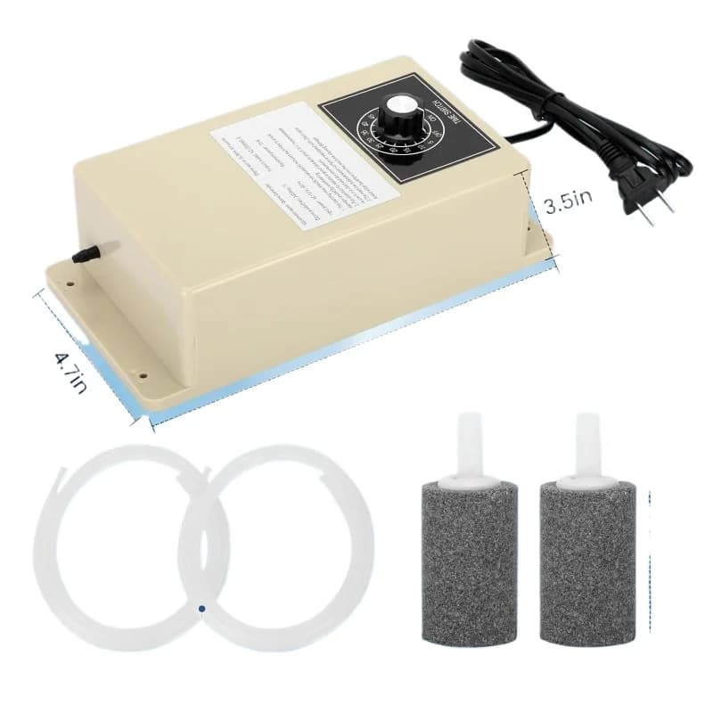 Generatore di Ozono 2000mg/h 2g 110v 220V con Tubo Ozono e Pietra Porosa per Bagno di Ghiaccio, Spa, Vasca Idromassaggio, Pulizia e Freschezza della Piscina
