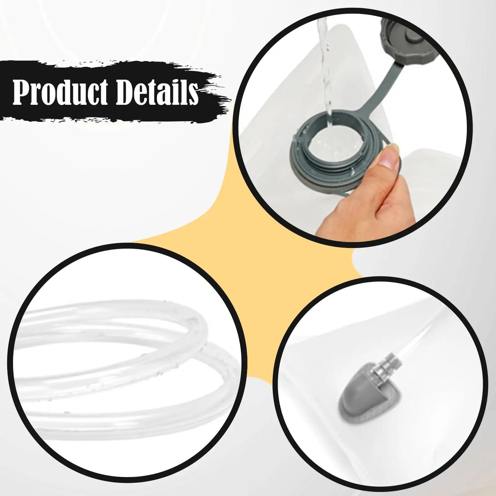 Leakproof Hydration Pack Hiking Water Container Backpack for Men Women Outdoor Camping Running Biking