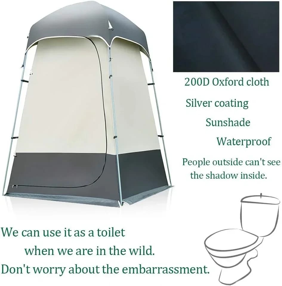 Offerta Speciale, Promozione a Tempo Limitato! Tenda Doccia Esterna, Spogliatoio Portatile, Riparo per Campeggio