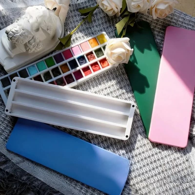 Magnetic Suction Watercolor Pigment Box Student Storage Watercolor/acrylic Paints Painting Artistic Creation Portable Paint Box