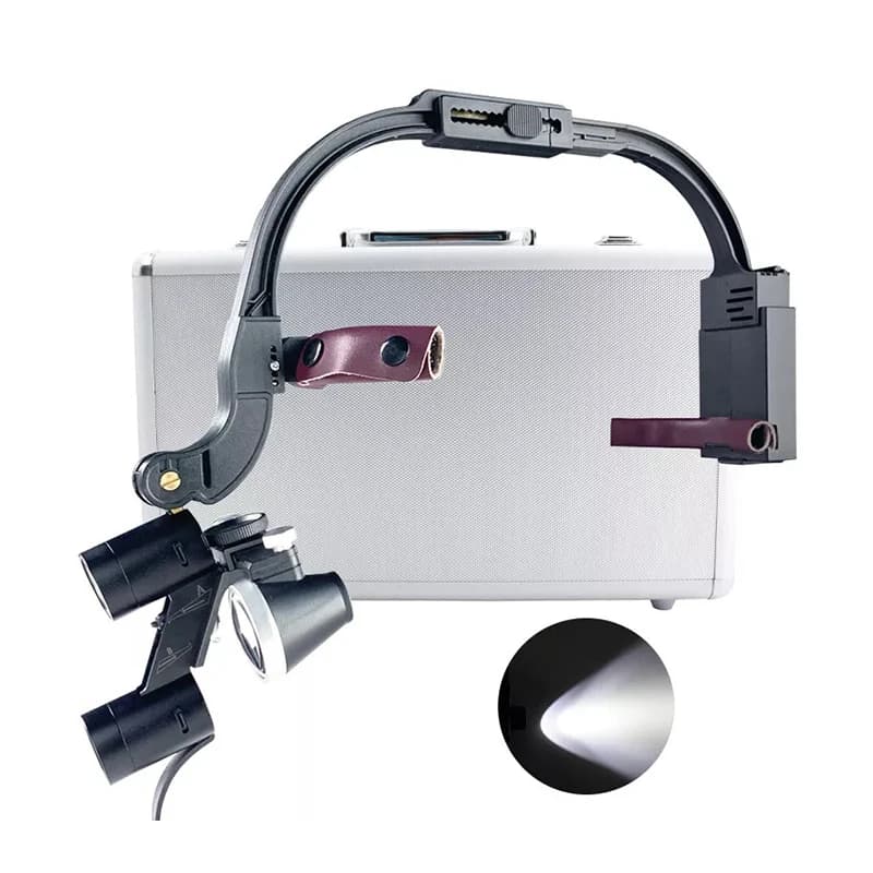 2.5X 3.5X LED Dental Head Light Lamp For Magnification Binocular Loupes Dentistry Magnifier Dentist Surgical Headlamp