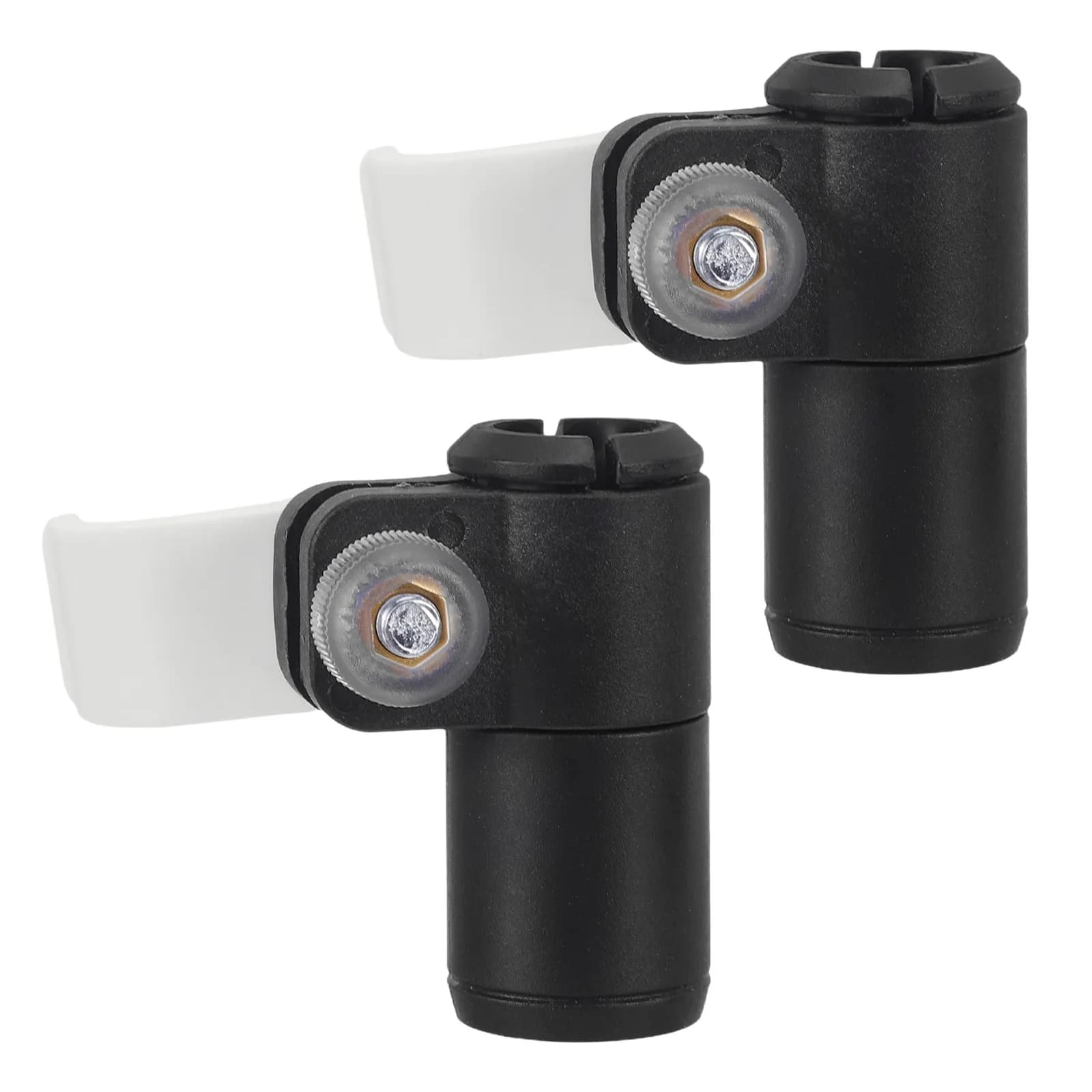 2 Pieces Replacement Shield Closure for Trekking Stick, High Strength Outdoor Lock Buckle for Stroller Sticks, Climbing and Hiking