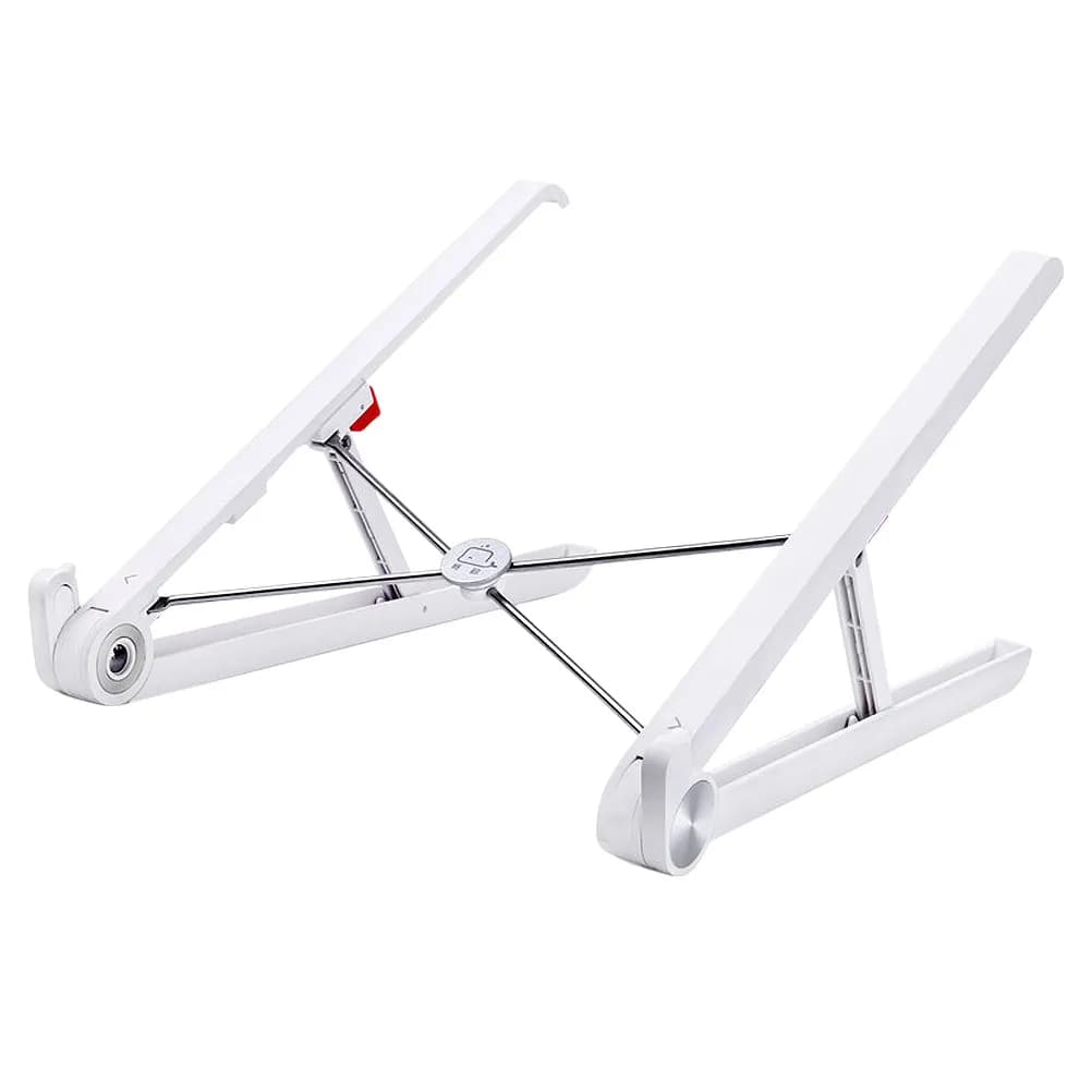 Supporto per laptop pieghevole, portatile e leggero, supporto per notebook ultra portatile con sistema di raffreddamento, per ufficio, casa, viaggi e lavoro.