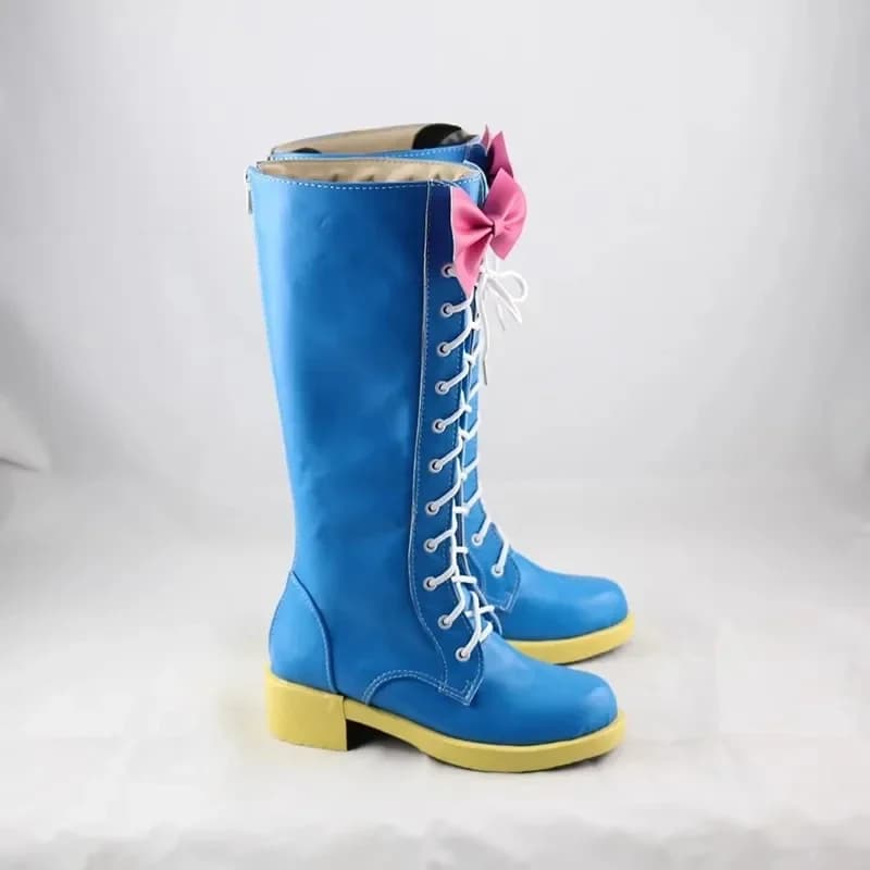 COSAnime Little Pony Cosplay Pinkie Pie Boots Halloween Carnival Custom Made Shoes