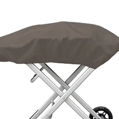 Heavy Duty 210D Oxford Waterproof Grill Cover For Weber 9010001 Traveler Portable Gas Grill Outdoor Rainproof Sunscreen Protecti