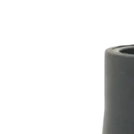Black Hiking Pole Tips Anti Slip Trekking Pole Covers Anti Slip Feet Sturdy Plastic Material Wear Resistant Cover