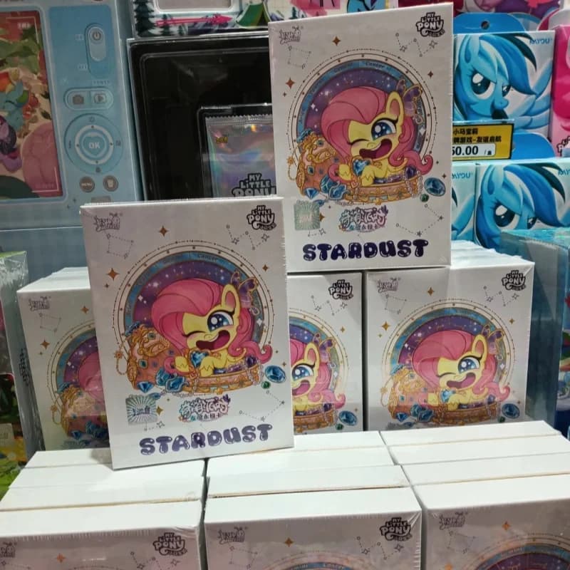 Kayou My Little Pony Card Friendship Forever Star Pack Golden Princess Carte da collezione Giocattoli per regali Acg Merci Regalo di compleanno