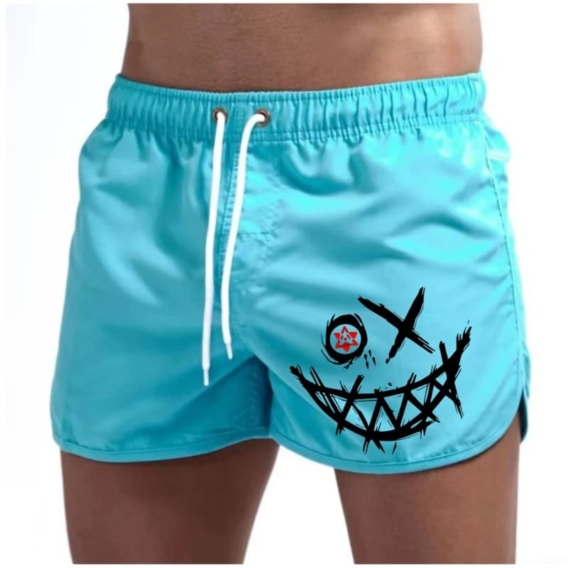 Men'S Summer Board Shorts Casual Fashion Beach Sports Pants Surfing Running Cycling Cool Design Male Short Swimwear