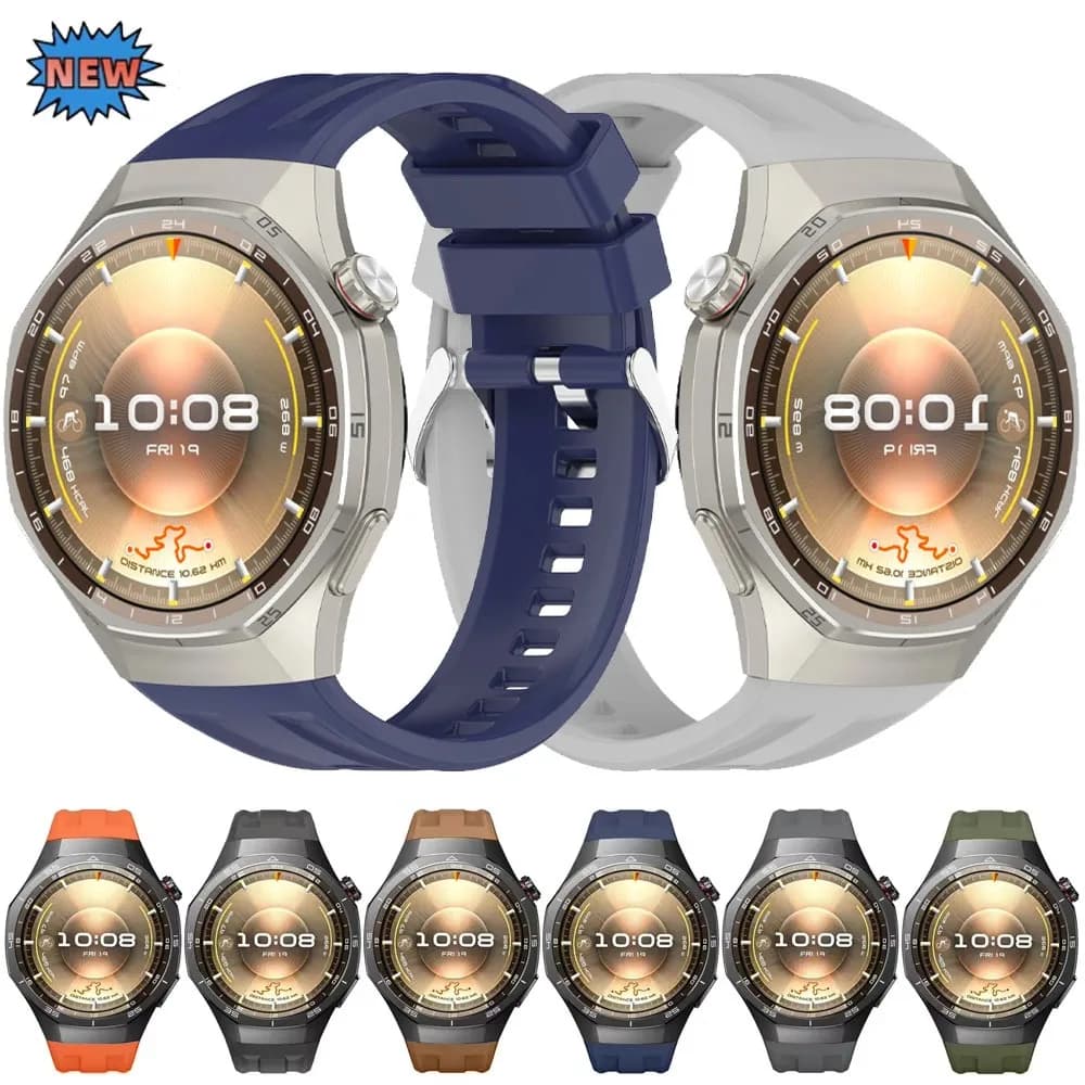 Cinturino in silicone originale No Gaps per Huawei GT6 Pro 46mm cinturino da polso per Huawei GT6 Pro 46mm uomo donna cinturino di ricambio