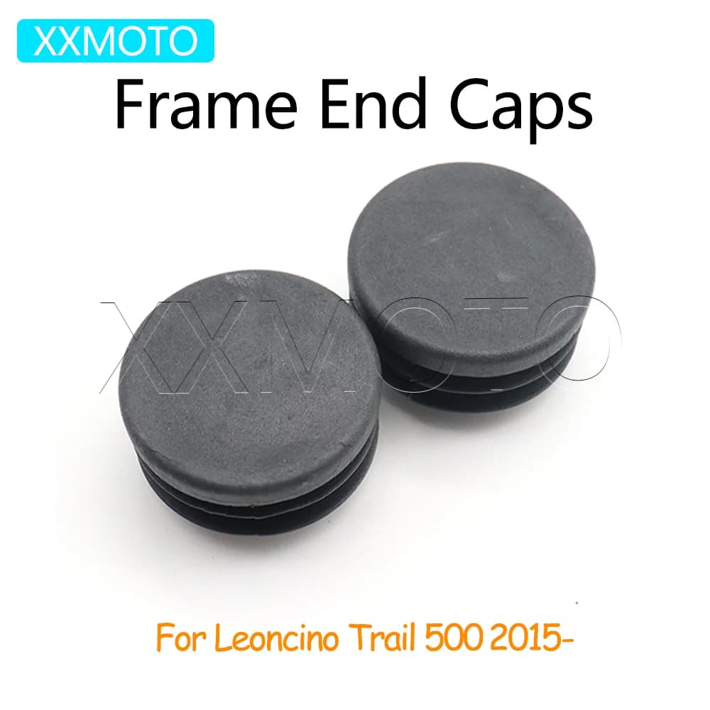 For Benelli Leoncino Trail 500 2015- Trail500 Motorcycle Frame End Caps Cover Plug Frame Hole Plug
