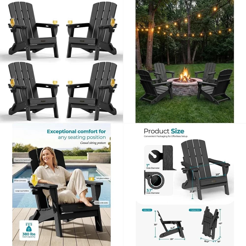 Set di mobili da giardino da 7 pezzi, tavolo da pranzo per esterni con piano in legno di acacia, set da conversazione in rattan con morbidi cuscini, 6 sedie e 1 tavolo