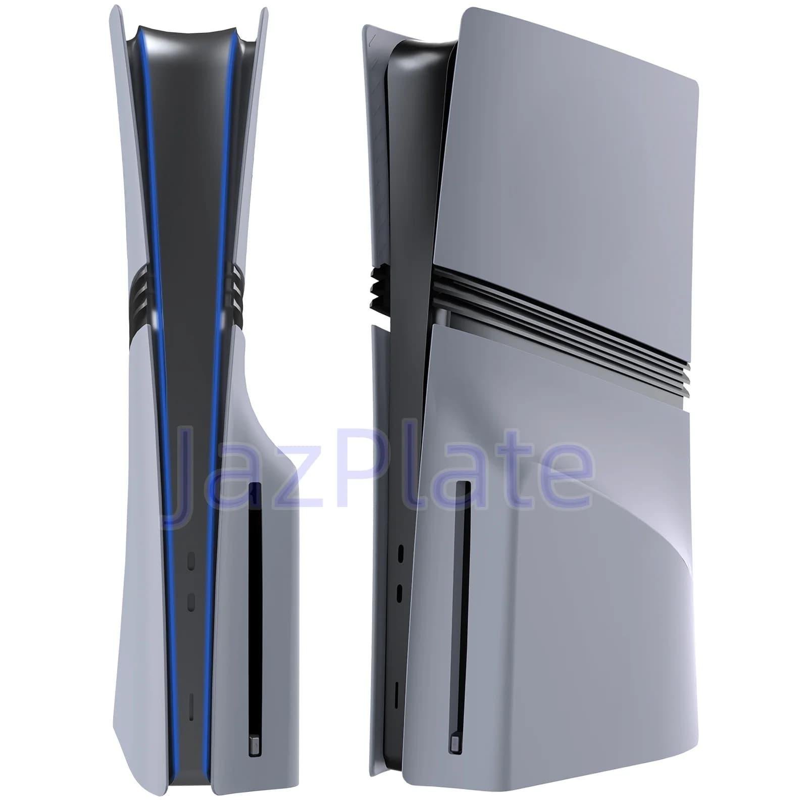 Piastre di copertura grigie Pro Disc Edition con pelle del logo e adesivo per il 30° anniversario per la nuova piastra frontale dei pannelli Shell della console PS5 Pro