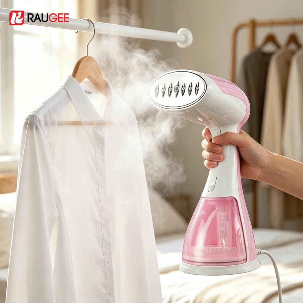 Portable Handheld Clothes Steamer 2‑In‑1 Steam Iron Horizontal Vertical Ironing Travel Home Garment Wrinkle Remover