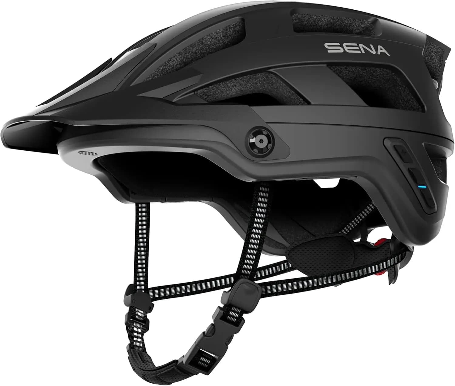 Casco da Mountain Bike con Interfono Bluetooth Mesh, Comunicazione a 4 Vie, Luce Posteriore