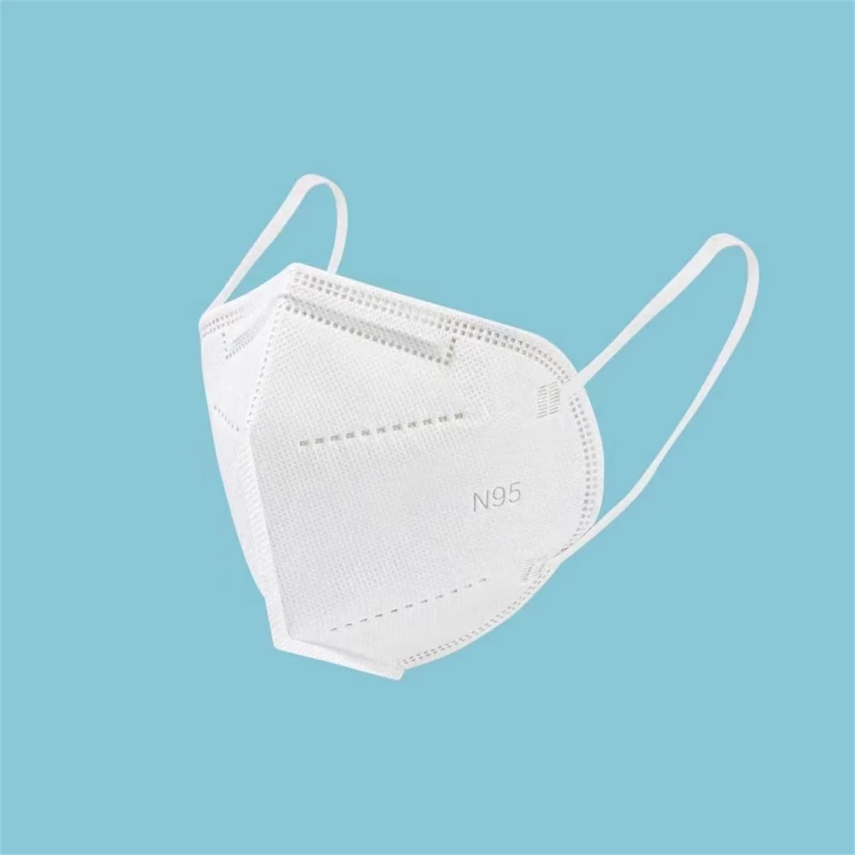 Maschere 5pcsn95 Maschere protettive industriali per miniera di carbone antipolvere bianche a cinque strati, confezione indipendente, adatte per lo shopping in PU