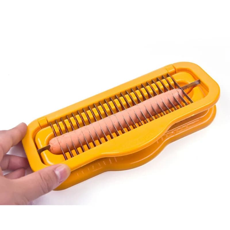 Utensile da Cucina Multifunzione per Tagliare Salsicce e Hot Dog: Affettatrice per Hot Dog, Taglia Salsicce