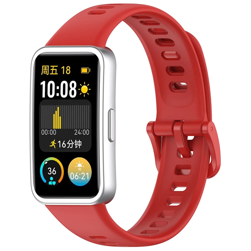 Cinturini per Huawei Band 8 NFC Cinturino di ricambio Cinturini in silicone morbido Bracciale sportivo su Smart Band8 Accessori per cinturini per orologi