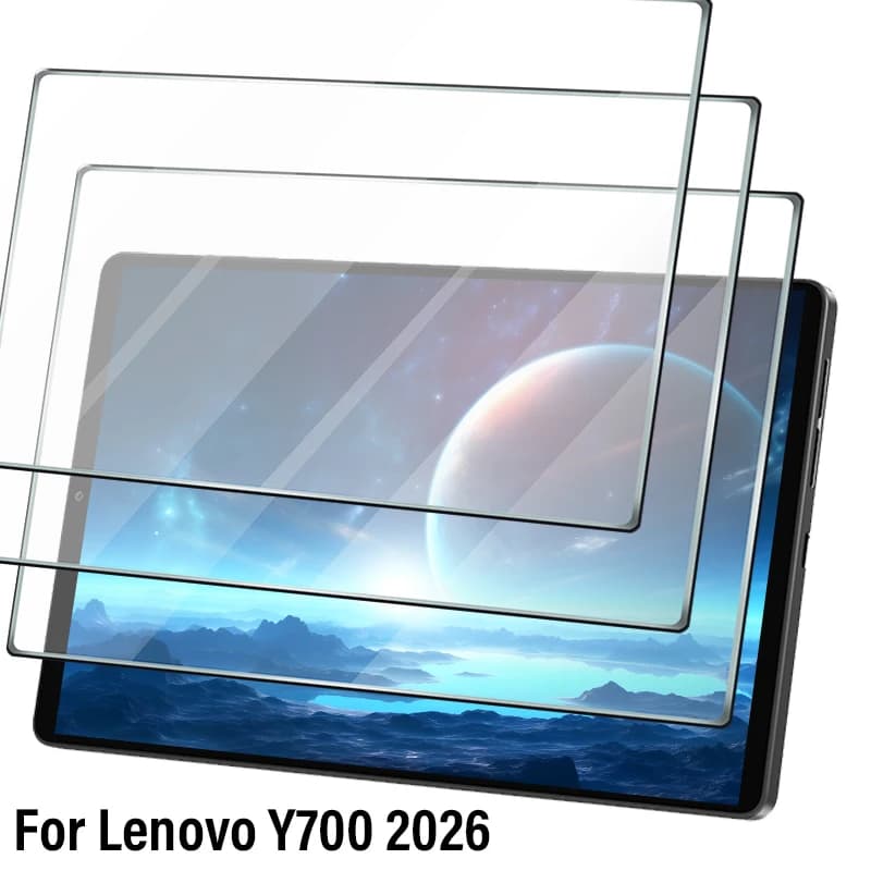 Kit di installazione facile e senza polvere Proteggi schermo per Lenovo Legion Y700 Gen 5 2026 Tablet Pellicole in vetro temperato con durezza 9H