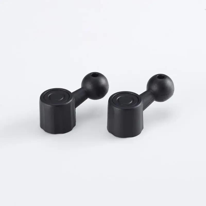 Supporto universale per telefono/microfono con design a globo da 1/4 di pollice a 360° ° Supporto per treppiede girevole per cellulare, per bracci estensibili e supporti per microfono