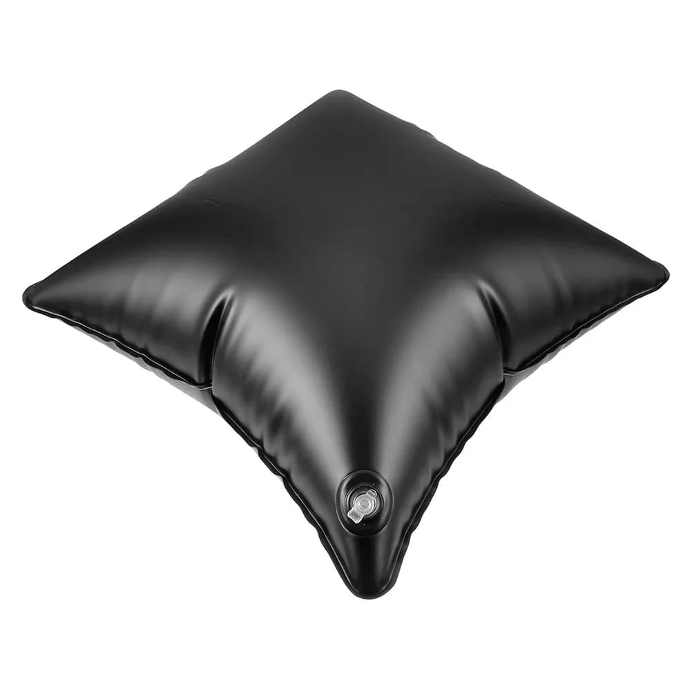 Cuscino Gonfiabile in PVC per Campeggio e Viaggio, Ergonomico, Portatile, Supporto Lombare per Esterni