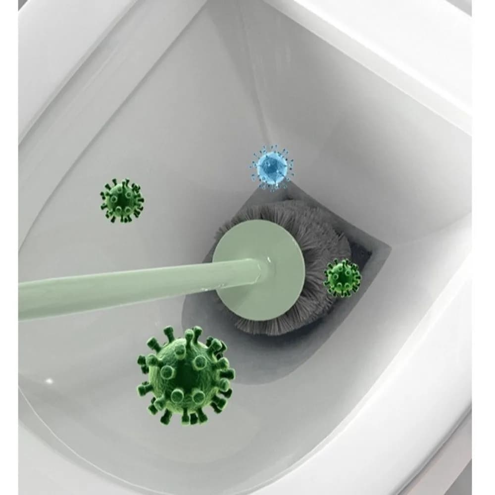 Pig-Shaped Toilet Brush Cute High-Density Bristles Bathroom Cleaning Brush Soft Brushes Sturdy Toilet Cleaning Brush