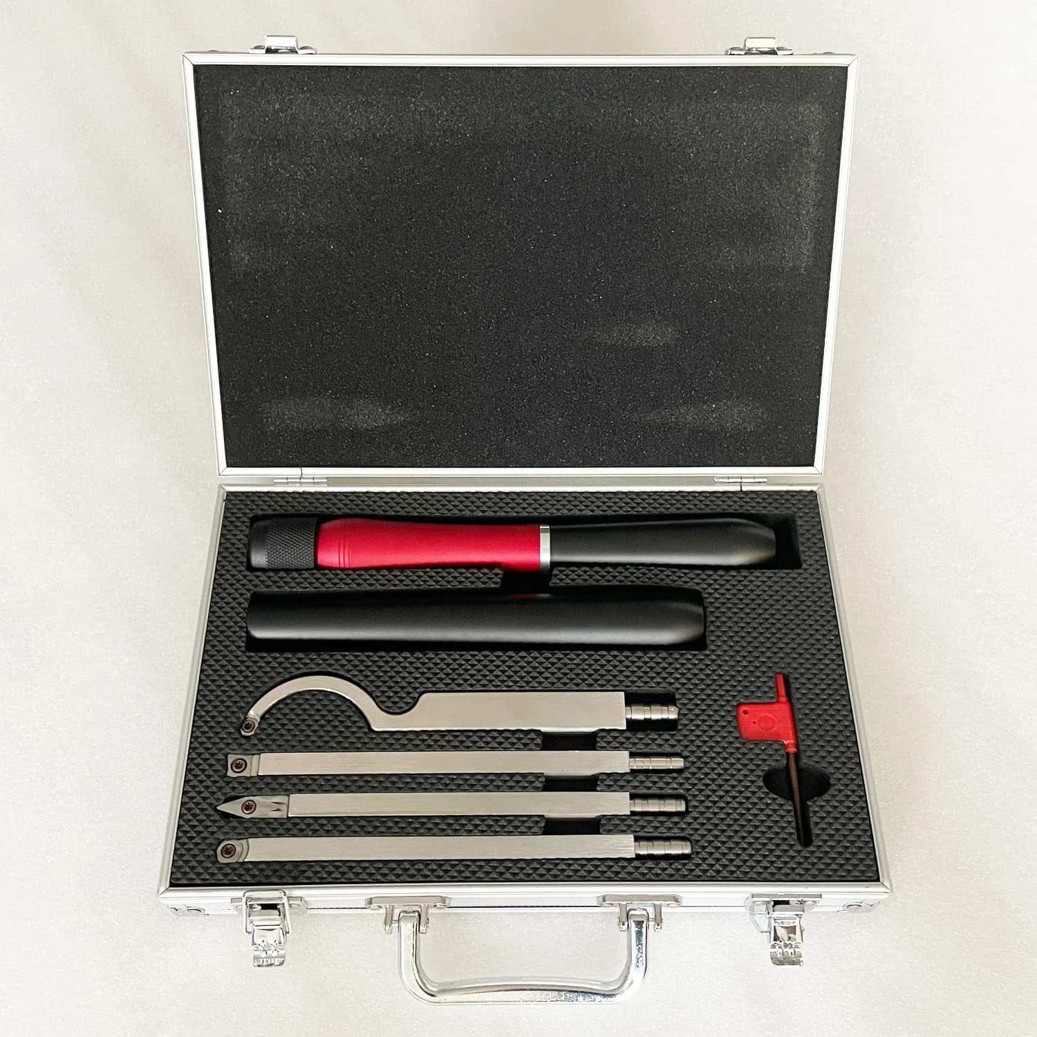 Articolo # Set di 6 scalpelli per tornitura del legno WC60A Premium con lame in carburo