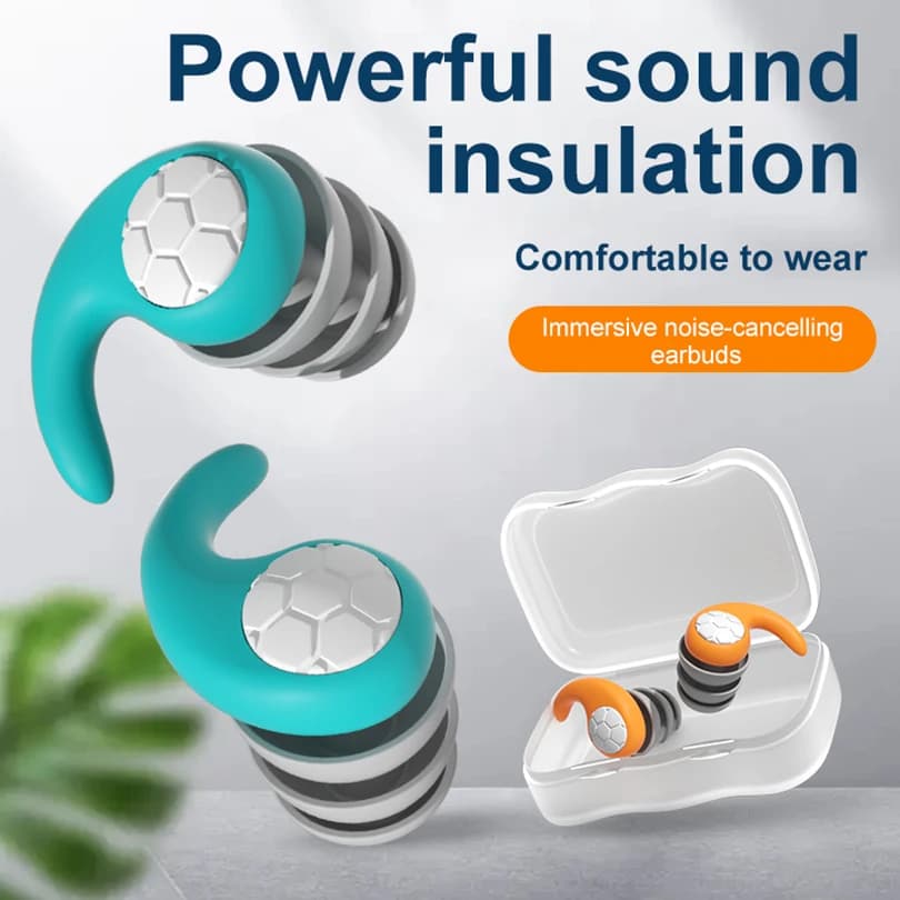Earplugs for sleeping Noise reduction Tapones Oido Ruido Soft Oordopjes Earplugs Waterproof Tapones Para Dormir Ear plugs