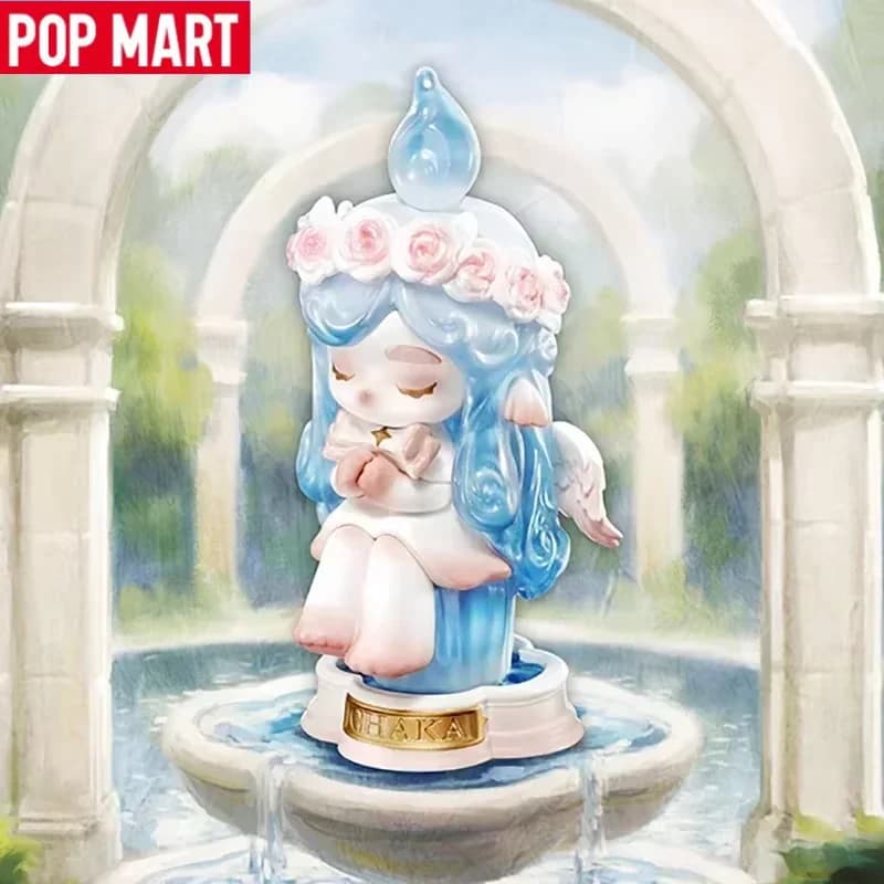 POPMART CHAKA Candela Whisper Serie Scatola cieca Giocattoli Bambola Fascino originale Ragazza festival regalo Figurine Decorazione ornamento desktop