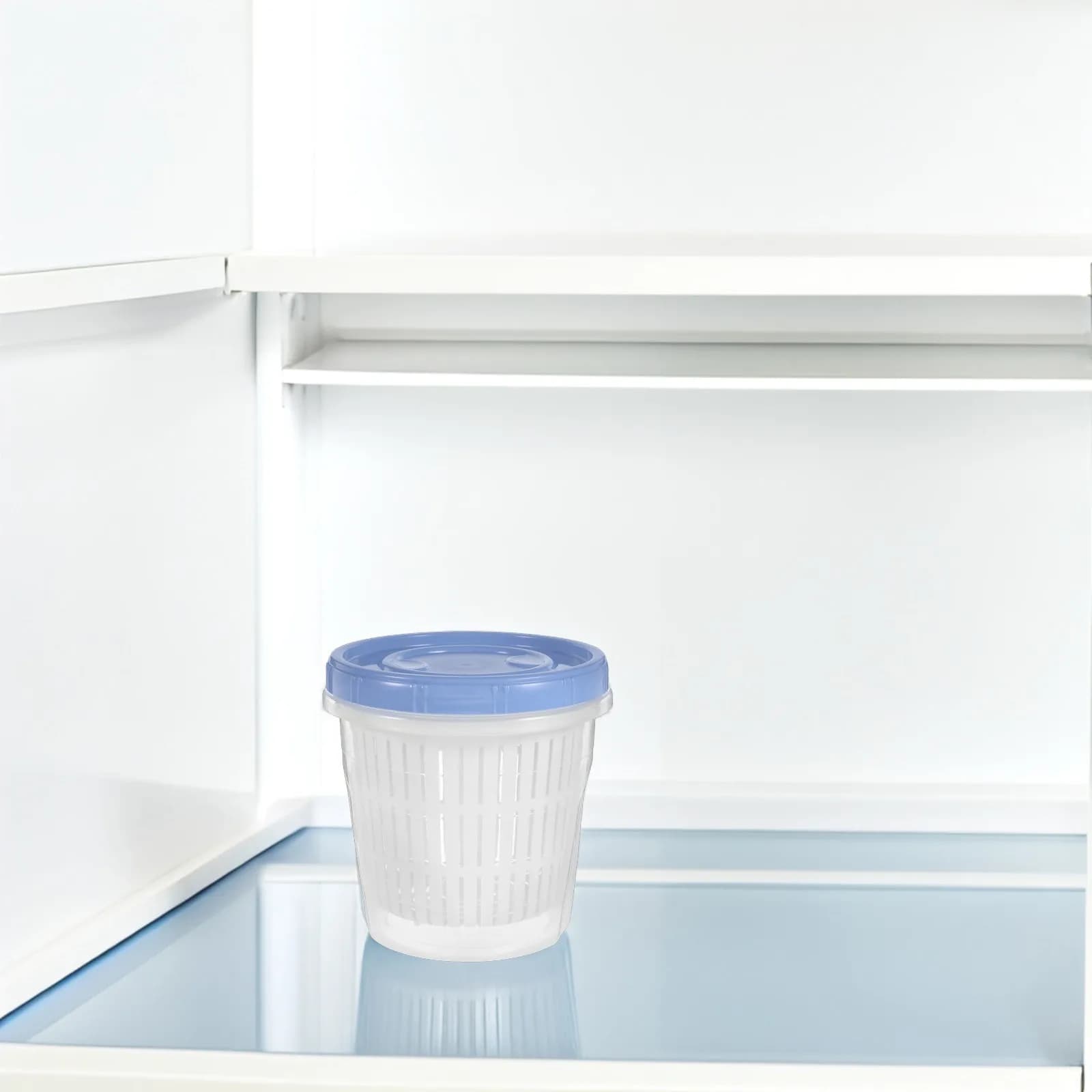 Pickle Jar Kimchi Storage Container Airtight Seal Bubble Jar with Drainage Strainer for Vegetable Fruit Fermenting Snack Keeper