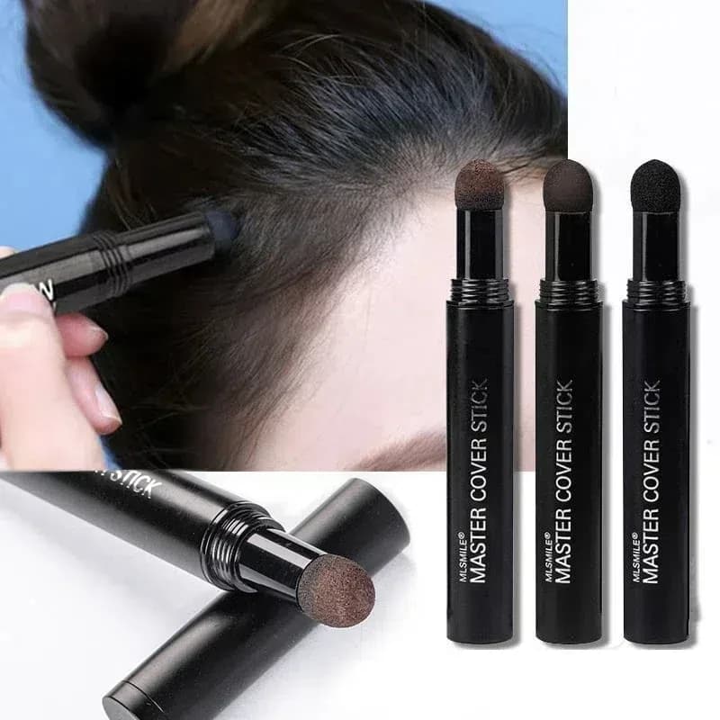 Penna per riparazione modificata della linea dei capelli Copertura istantanea della radice nera Riempimento naturale dei capelli Copertura dei capelli in polvere per ombra dell'attaccatura dei capelli