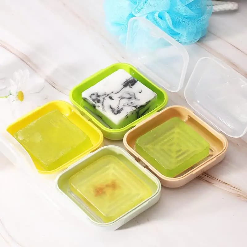 diPace di Mini 1-piece travel soap box Portable leak-proof soap box, suitable for dorm trips, camping