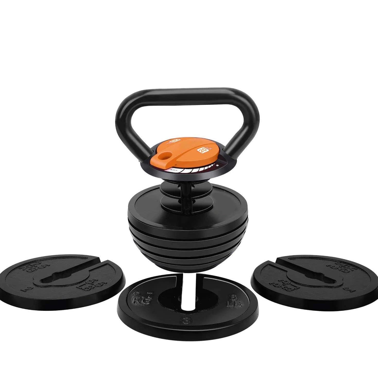 New design patented adjustable Kettlebell Home Gym Exceptional set of customizable painted competition kettlebell