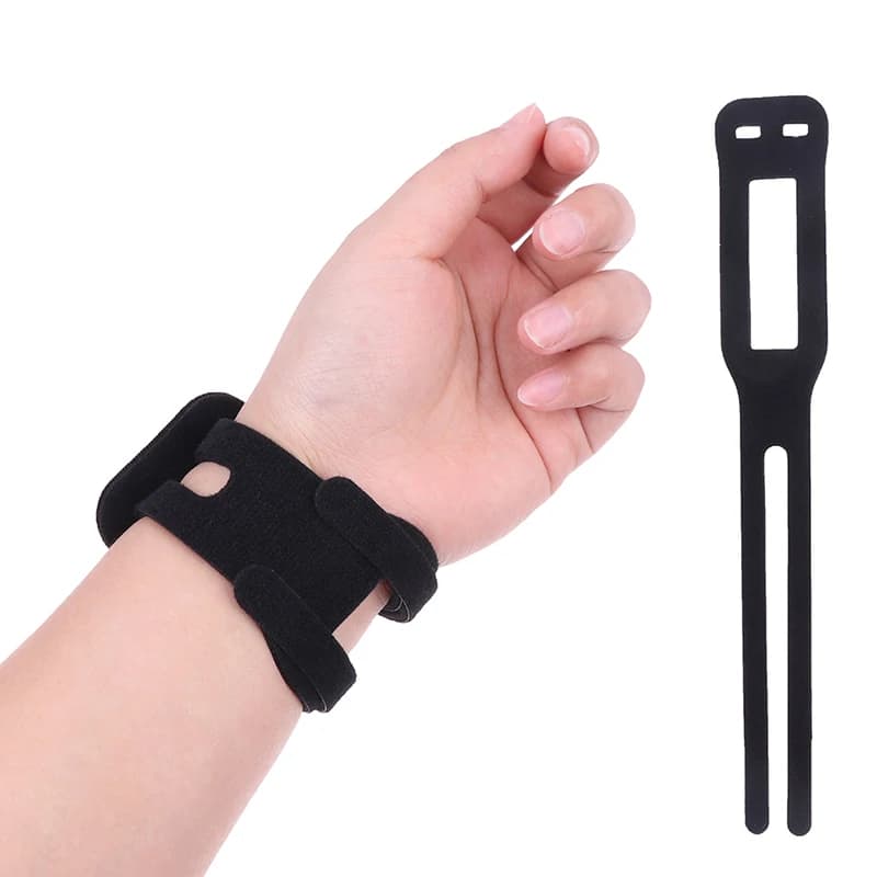 Fascia da Polso Portatile Regolabile Sottile per Dolore, Supporto per Lesioni TFCC, Lesioni da Strappo, Sport, Yoga, Fascia Morbida per Fissaggio Ulnare