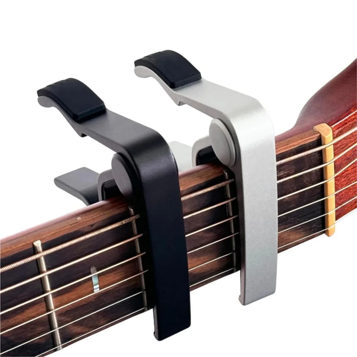 Capotasto per chitarra Miwayer - Clip per trasposizione universale per chitarre acustiche/elettriche/classiche e ukulele a 6/12 corde