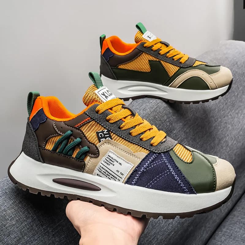 Men's Sneakers Fashion Outdoor Breathable Casual Shoes Luxury Men Forrest Gump Shoes Men Tenis Training Shoe Sport Running Shoes