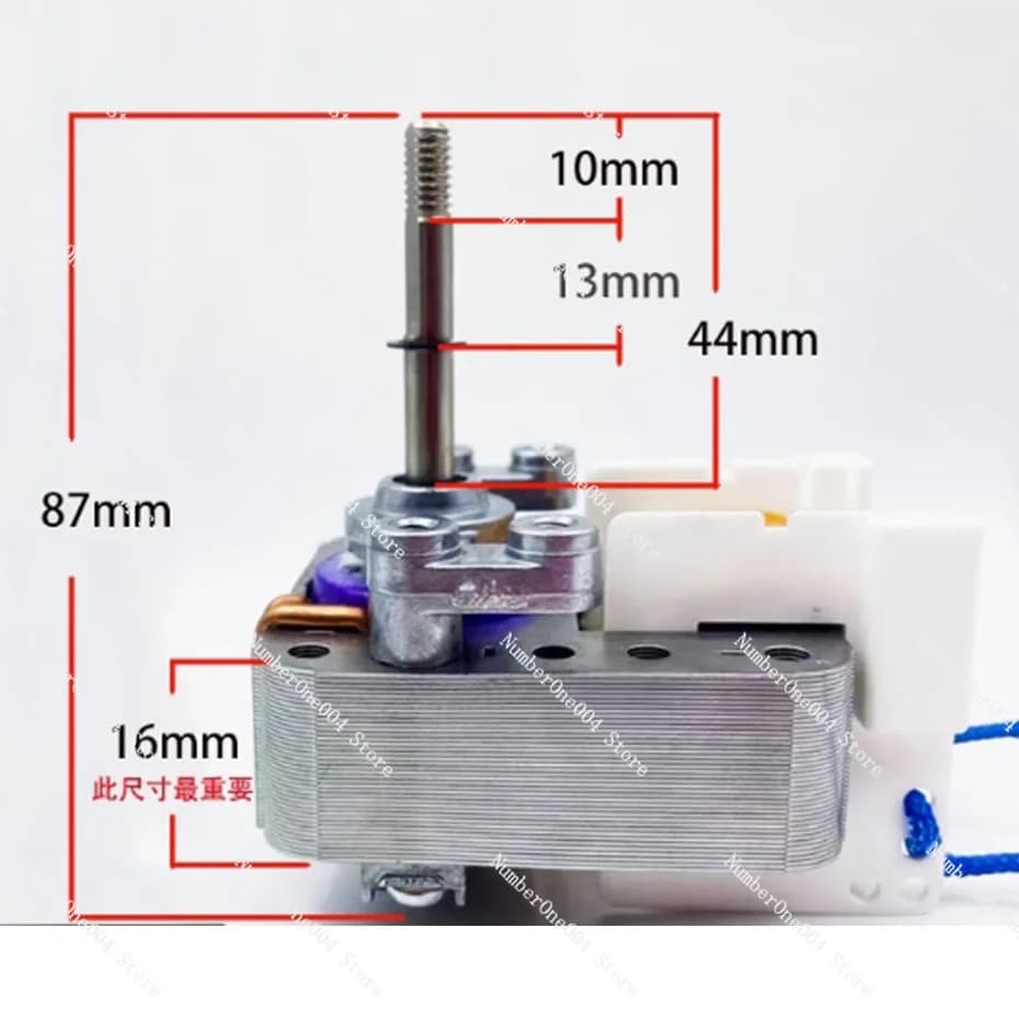 Universal Air Fryer Motor YJF61/13/16/20, 220V, Asynchronous to Poly Shielded, Fan Accessories