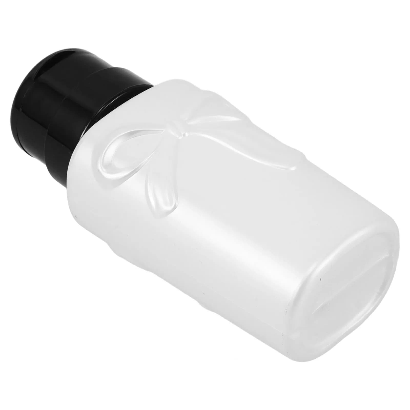 Empty Pump Bottle Nail Polish Remover Pressing Bottle Nail Care Storage Container Reusable Leakproof Travel Manicure Liquid