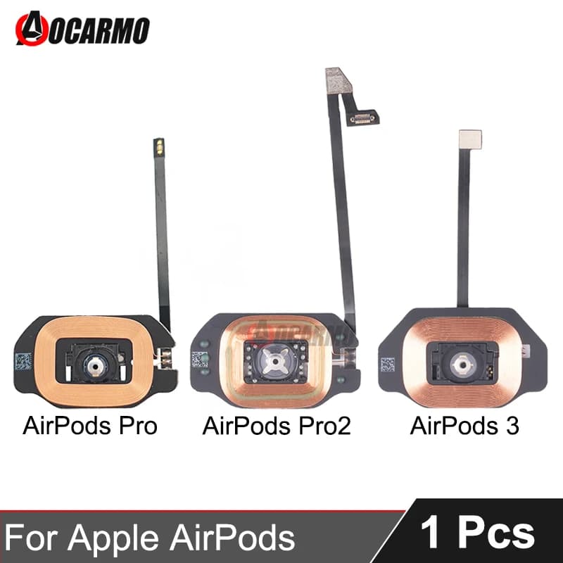 Aocarmo per AirPods Pro, Pro2, AirPods3, Modulo di Ricarica Wireless Magsafe, Cavo Flessibile di Ricambio