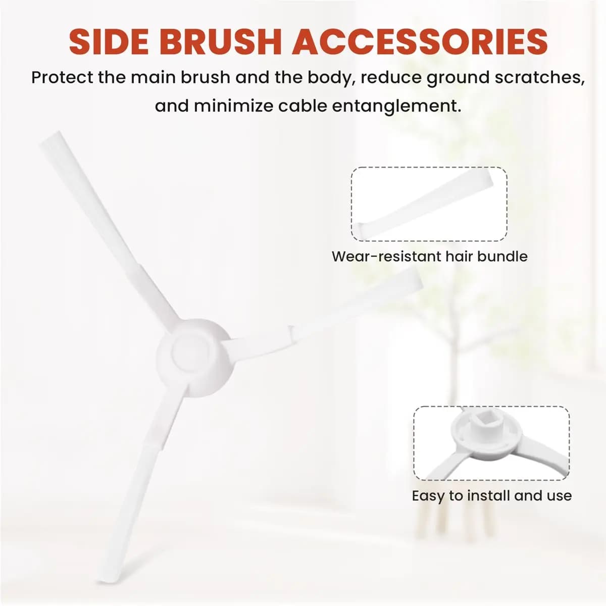 Kit di accessori di ricambio A60P per Xiaomi Mijia Robot Vacuum Mop 3C B106CN