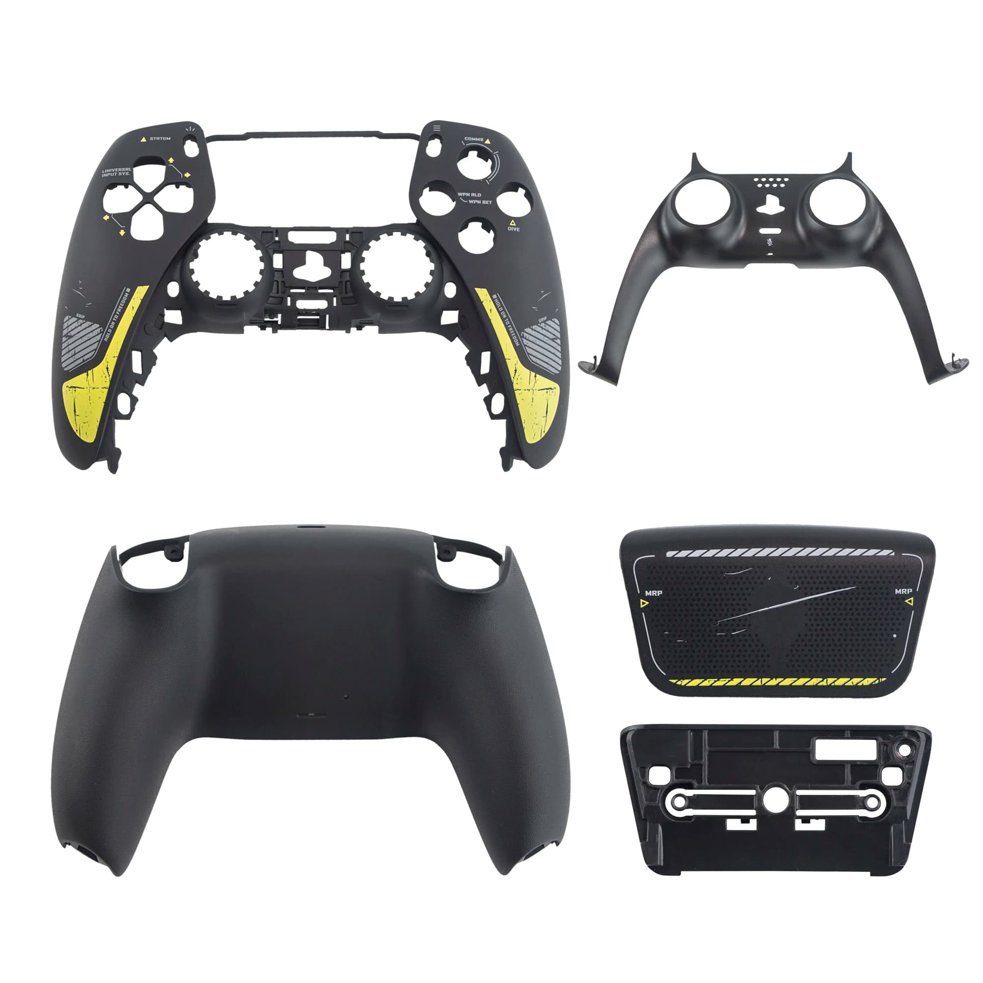 Cover touchpad in edizione limitata per kit di ricambio per controller PS5 con parti di ricambio per scocca anteriore e posteriore, accessori per videogiochi